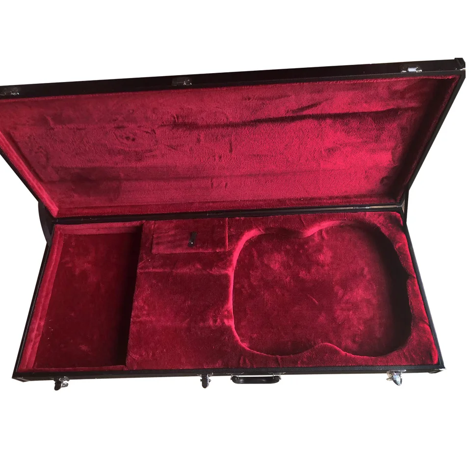 カスタマイズされたダブルネックのギターケース,長方形の形,ロック