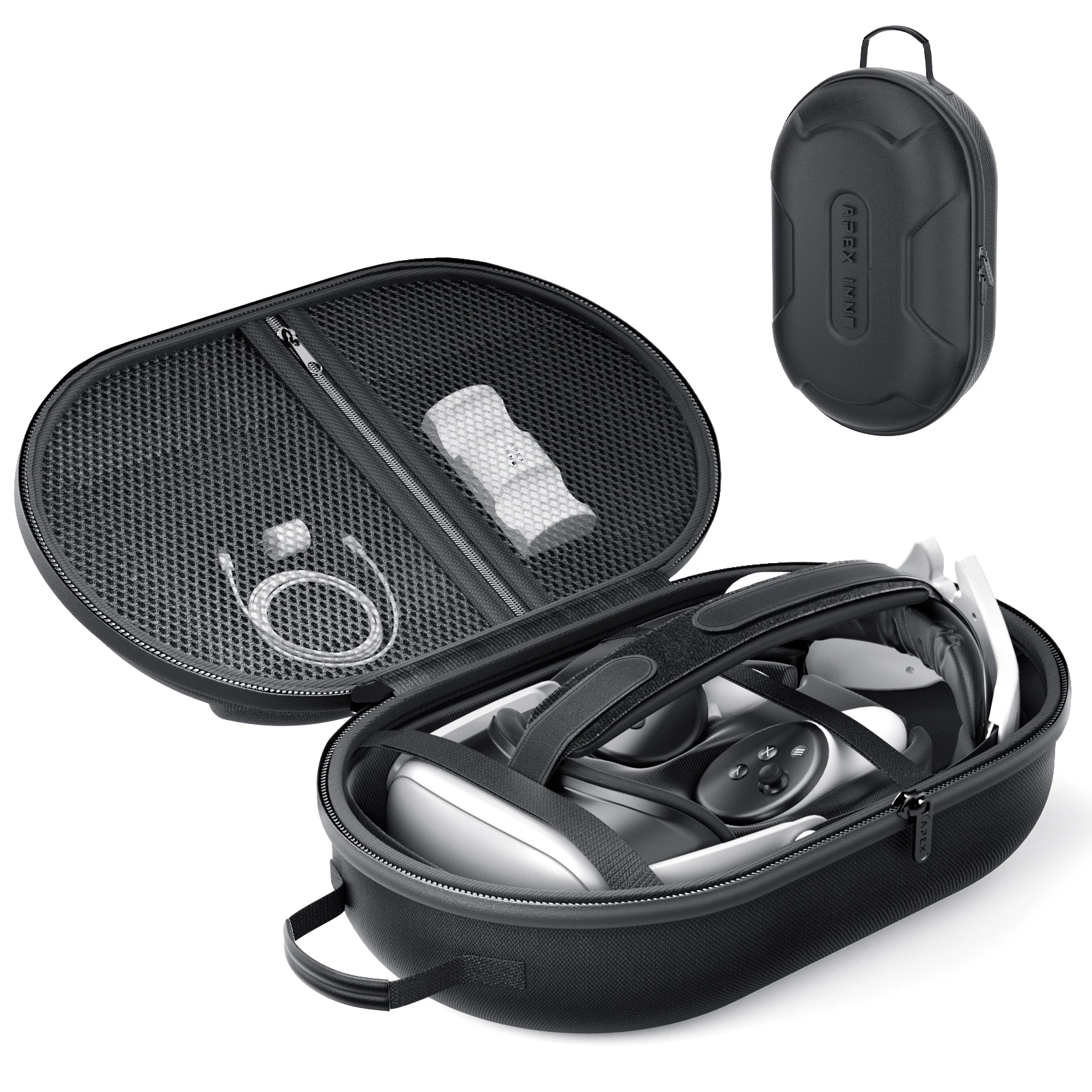 APEXINNO Large Carrying Case for Meta Quest 3 Accessories Pro