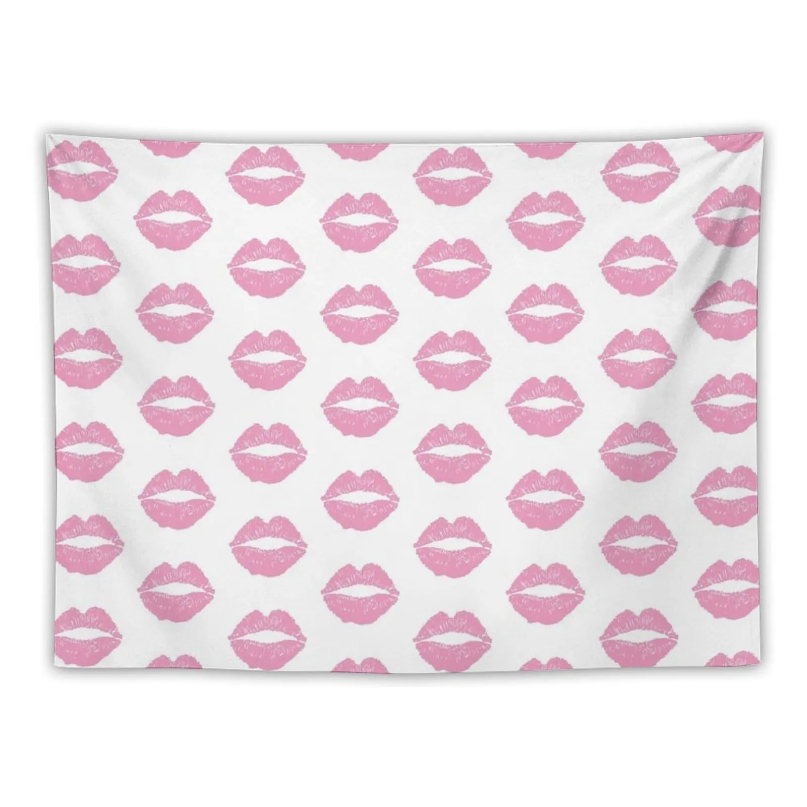 

Light Pink Lips Tapestry Aesthetic Room Decors Bedroom Deco Tapestry