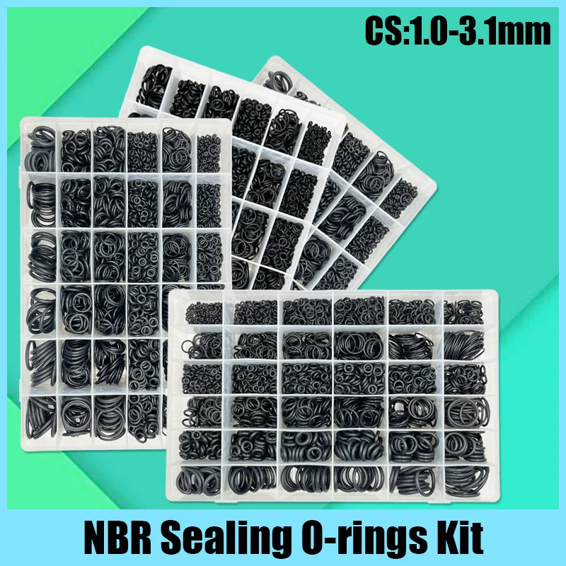 

NBR Black O Ring Gasket Rubber Gaskets Seal Ring Nitrile Rubber High Pressure O-Rings NBR Corrosion Oil Resist Sealing Washer