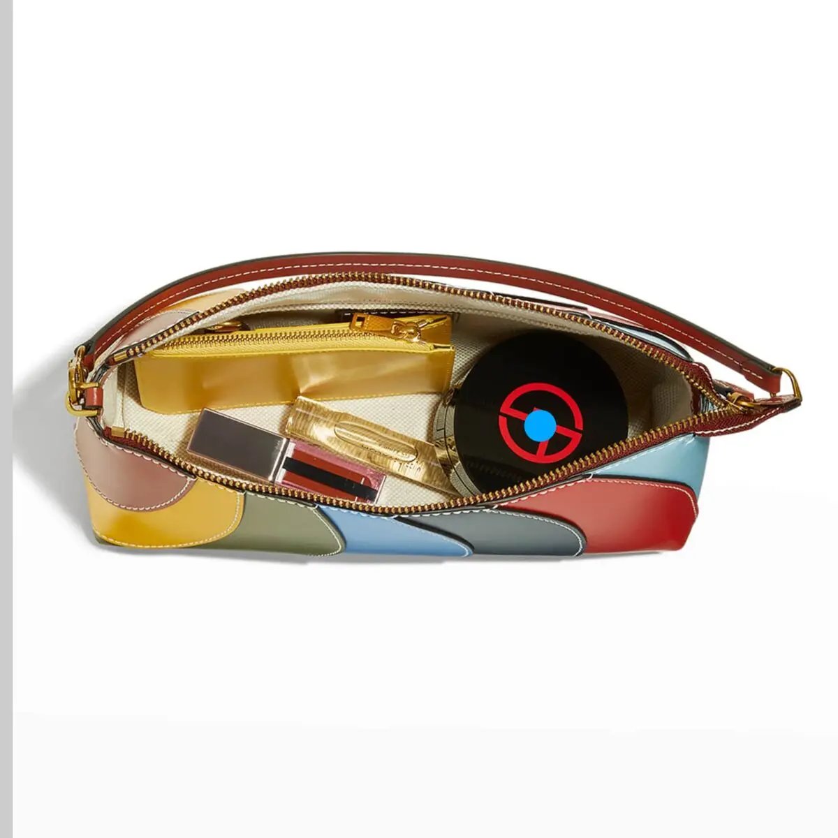 Women's Retro Contrast Shoulder Bag For Women Single Handbag_voghion.com