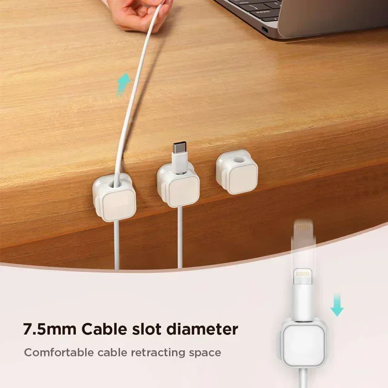 Cable Organizer 3/6/10Pcs Charger Protector Clip