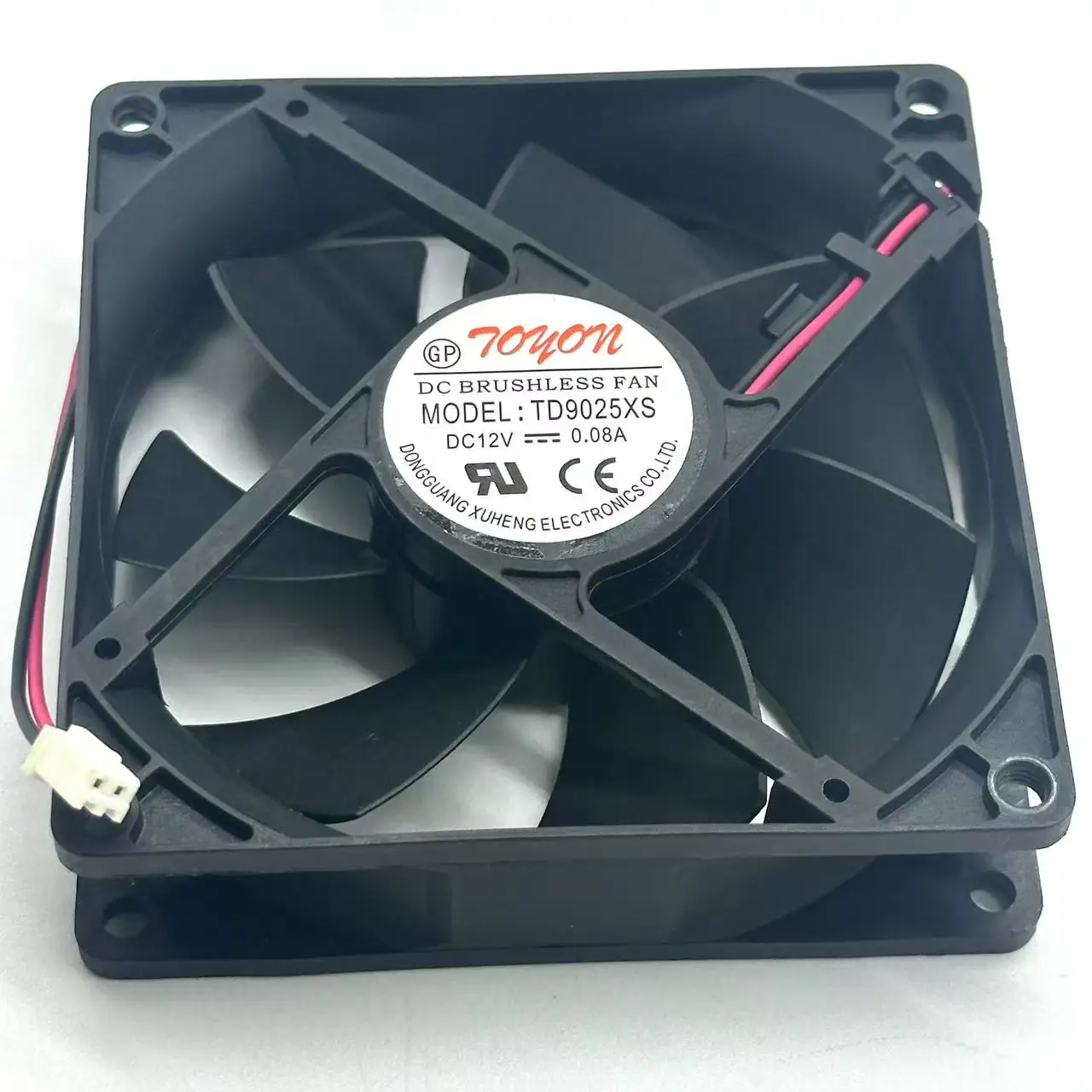 iHaospace TD9025LS 12V 0.16A 2Pin 90 * 90 * 25MM Hydraulic Quiet Cooling Fan iHaospace TD9025LS 12V 0.16A 2Pin 90 * 90 * 25MM Hydraulic Quiet Cooling Fan