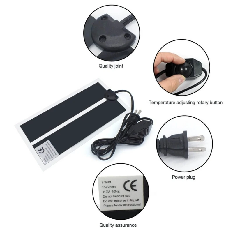 E0BF Lightweight Resin Dryer Mat Quick and Easy Resin Curing Tool Resin Heating Mat Quick Resin Dryer Mat Silicone Material