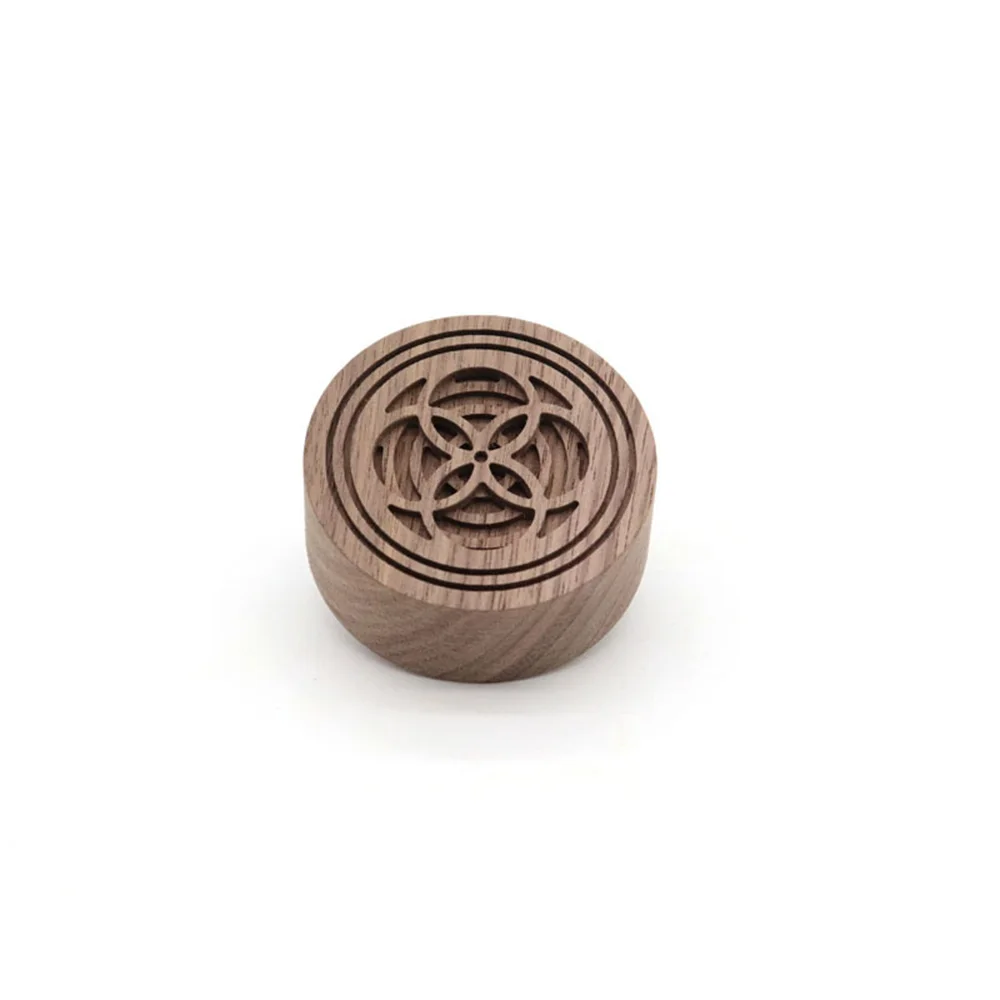 Essential Oil Diffuser Wooden Base Indoor Fragrant Walnut Ornament Home Fragrance Decoration Aromatherapy essential oil diffuser essential oil fragrance expander