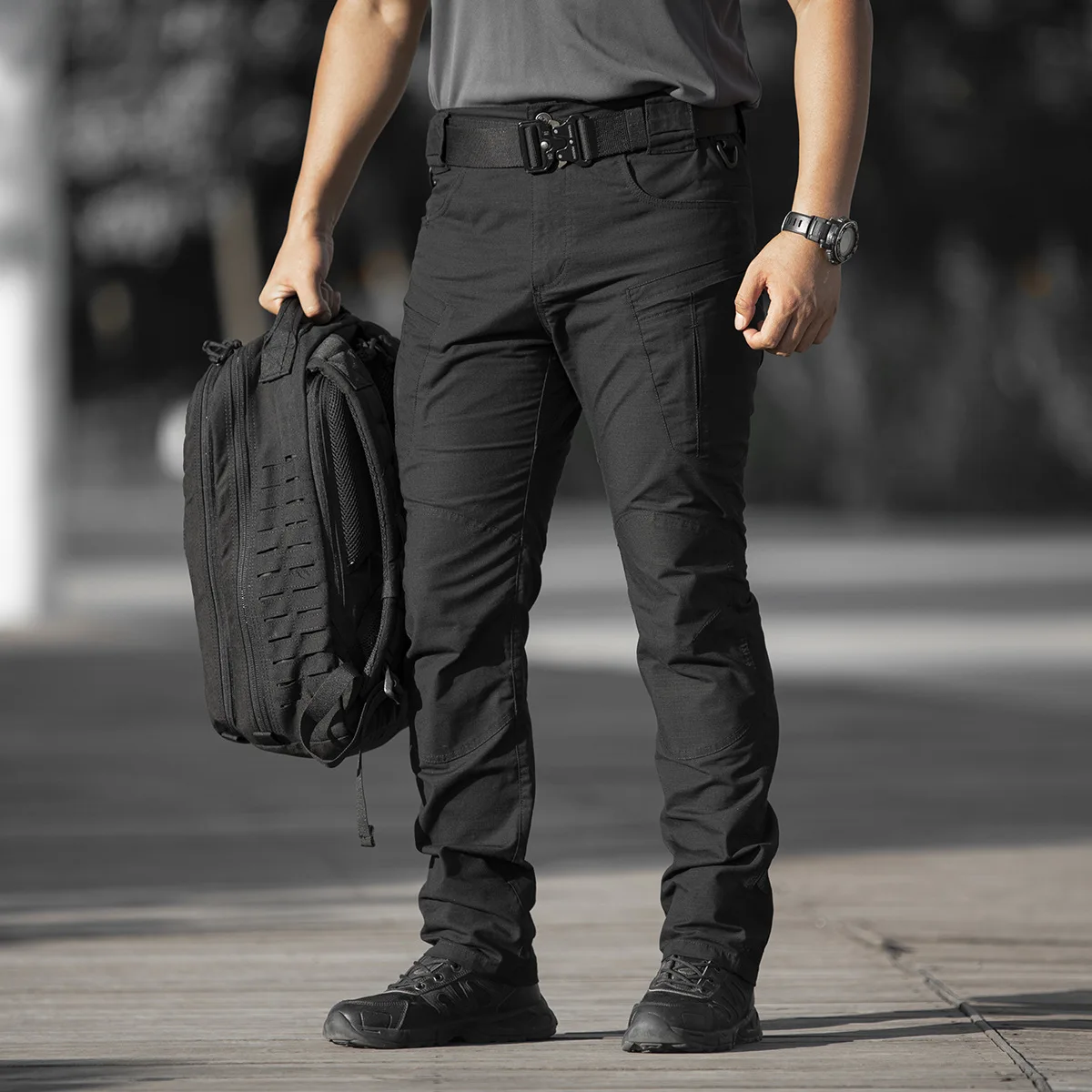 Men's IX5 Tactical Military Pants Multi-pockets Army Field Combat Work Cargo Trousers Outdoor Waterproof Sports Hiking Pants Hiking Pants
