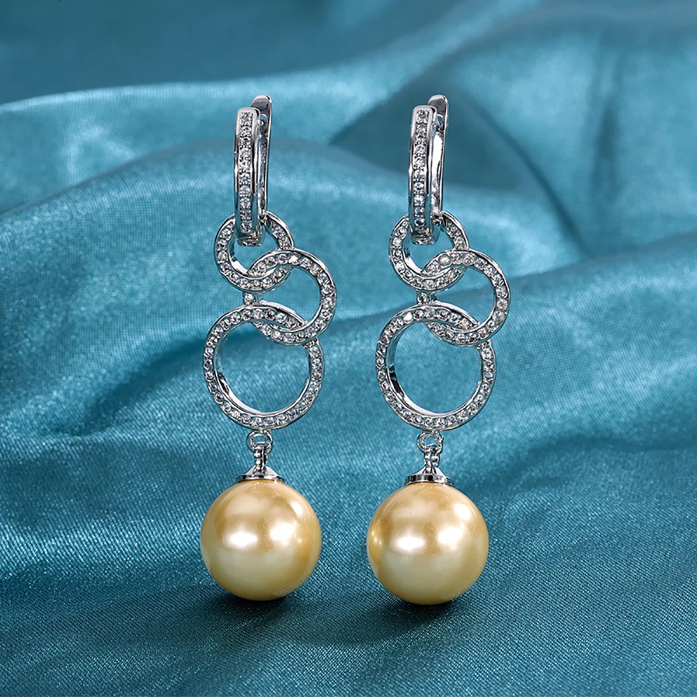Buy Big Pearl Earrings Stud, 14 Mm Ivory Pearl Earrings,round Pearl Earrings,faux  Pearl Stud Earring, Women Earrings, Bridesmaid Earrings Online in India -  Etsy