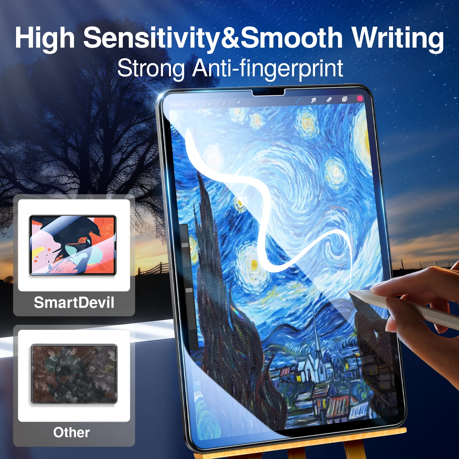 SmartDevil Dust-free Box Tempered Glass Film for iPad 2025 iPad Pro 2024 HD Screen Protector for iPad Air 11 inch Anti-scratch - Image 6