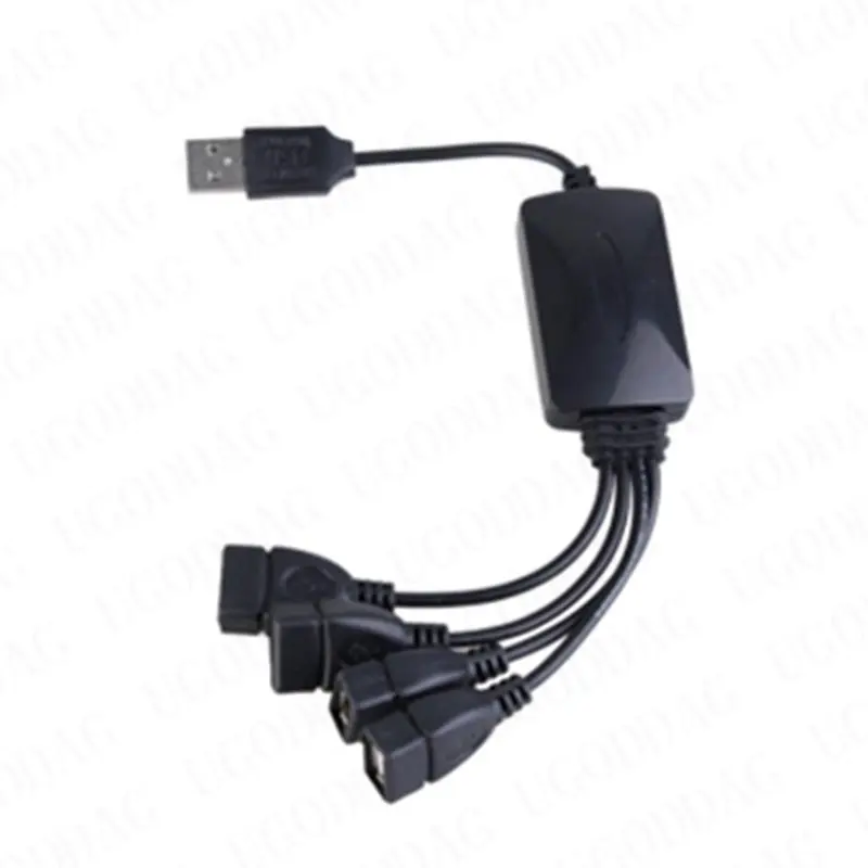 Macho para Fêmea Usb Hub Splitter Estender Cabo Usb 2.0 Extensão Linha de Dados Cabo Adaptador de Alimentação Soquete Conversor Usb 2.0 Cabo 1 - Imagem 4