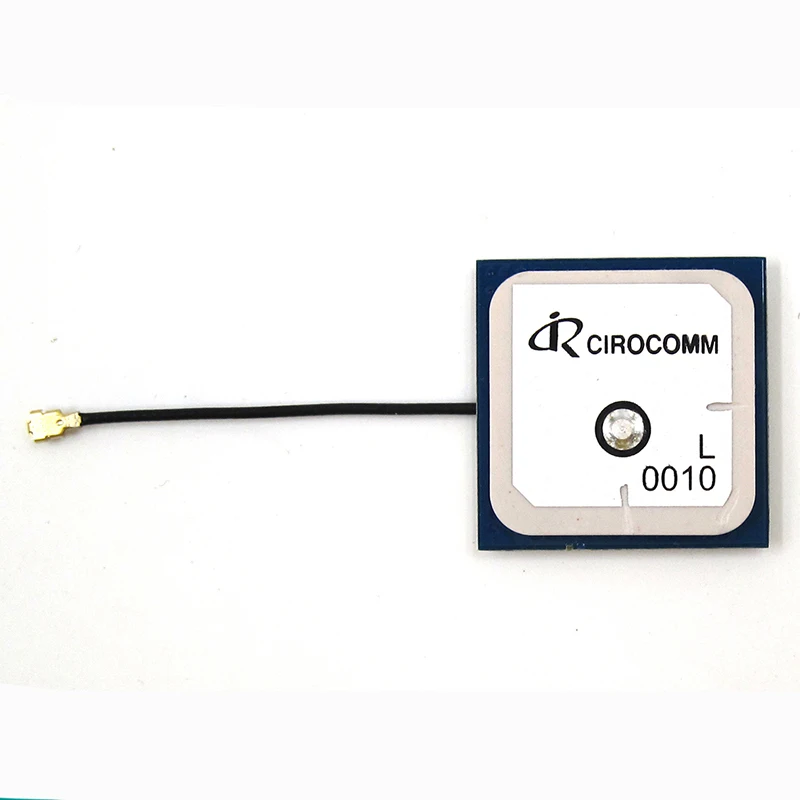 

Cirocomm GPS GLONASS Dual mode GNSS antenna built-in active antenna L1 band 32dbi gain IPEX connector 5cm cable