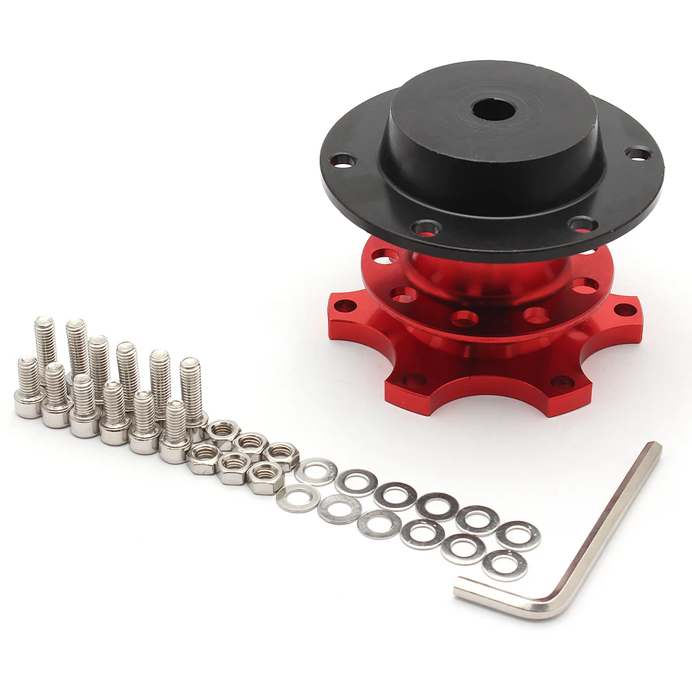Auto-Lenkradnaben 6 Löcher 70 Mm 74 Mm Schnellspanner Lenkrad
