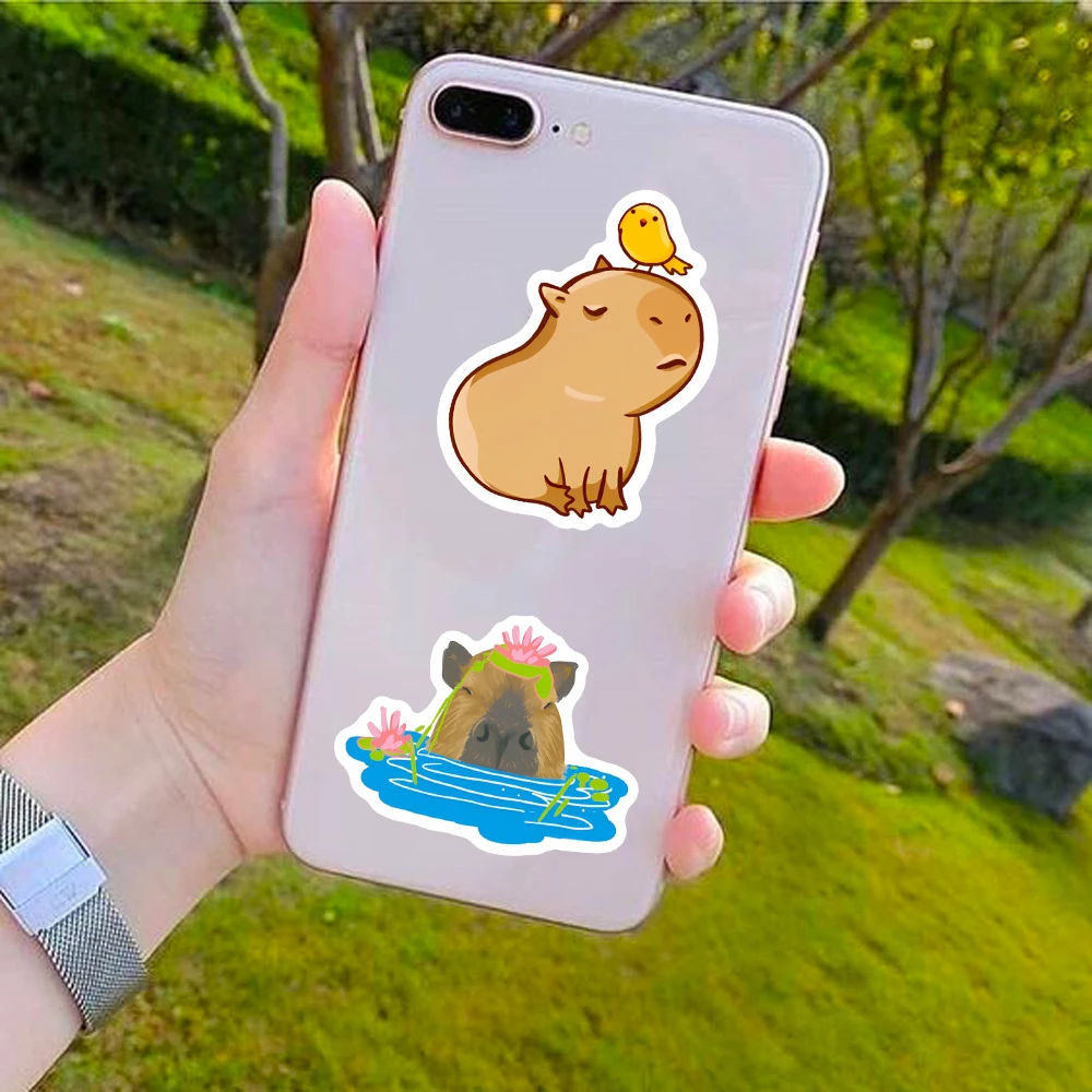 Vintage capivara desenhos animados adesivos para crianças, decalques  Graffiti, gordura, bonito, DIY, caderno, bagagem, motocicleta, laptop,  geladeira, 10 pcs, 50pcs - AliExpress