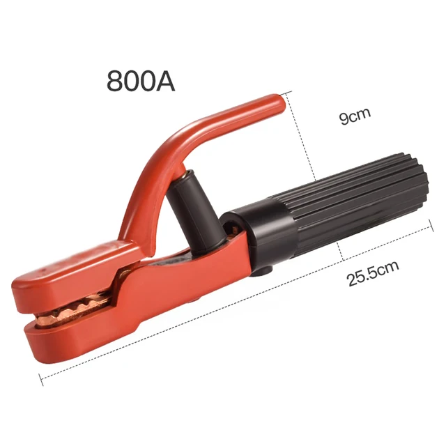 300A/800A Brass Material Welding Electrode Holder Welder Electrodes Clamp Insulated Handle - Image 4