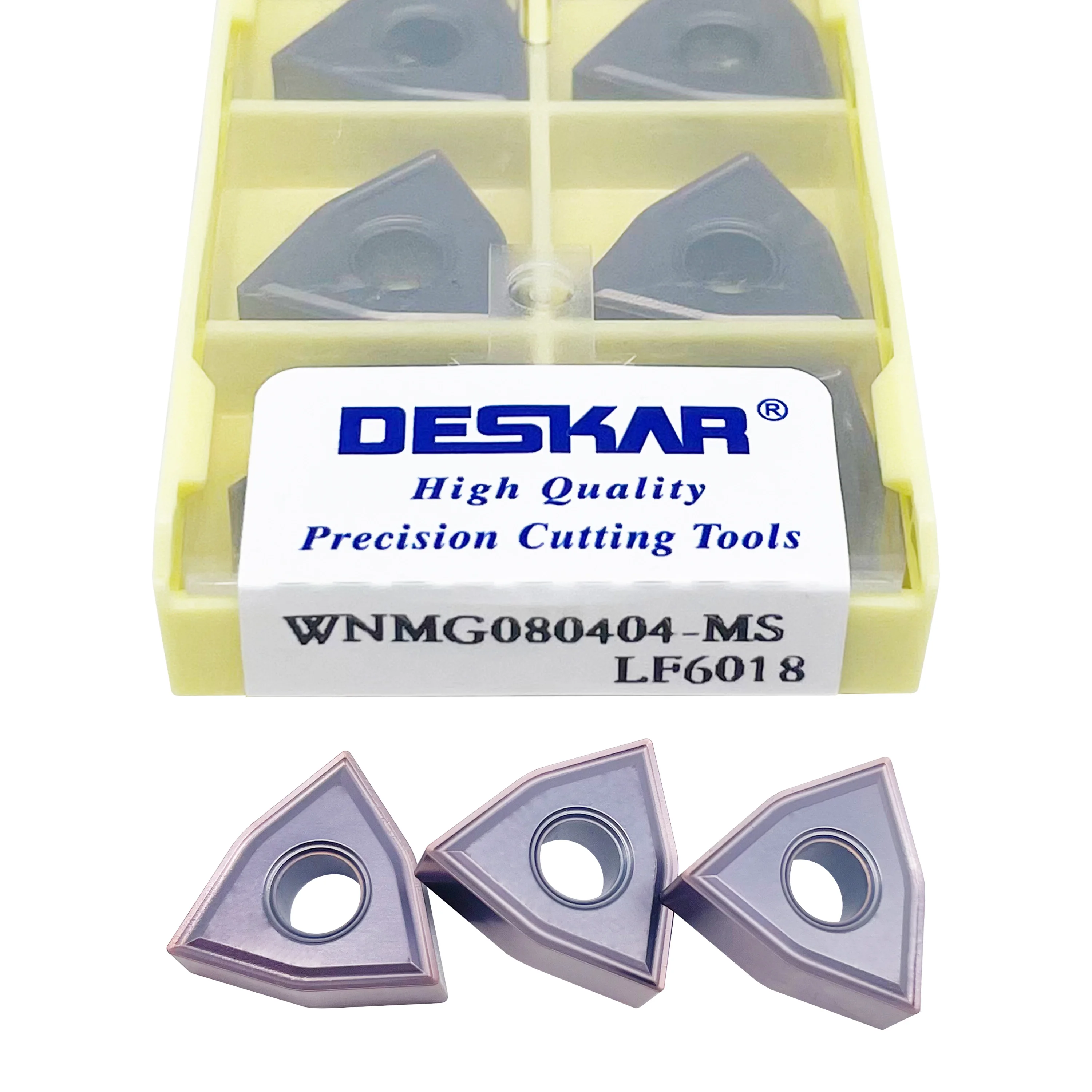 WNMG080404 WNMG080408 MA MS MQ JMS HA HS LF6018 Turning carbide inserts Turning blade special for Stainless Steel Lathe Tool
