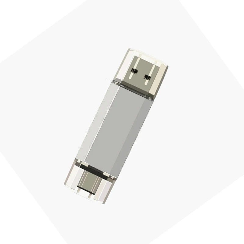 10개입 타입-C 4GB 고속 USB 플래시 드라이브 OTG 펜 드라이브 USB 2.0 스틱 8GB 펜드라이브 플래시 디스크 PC/차량/TV용 USB-C 무료 로고 인쇄 가능