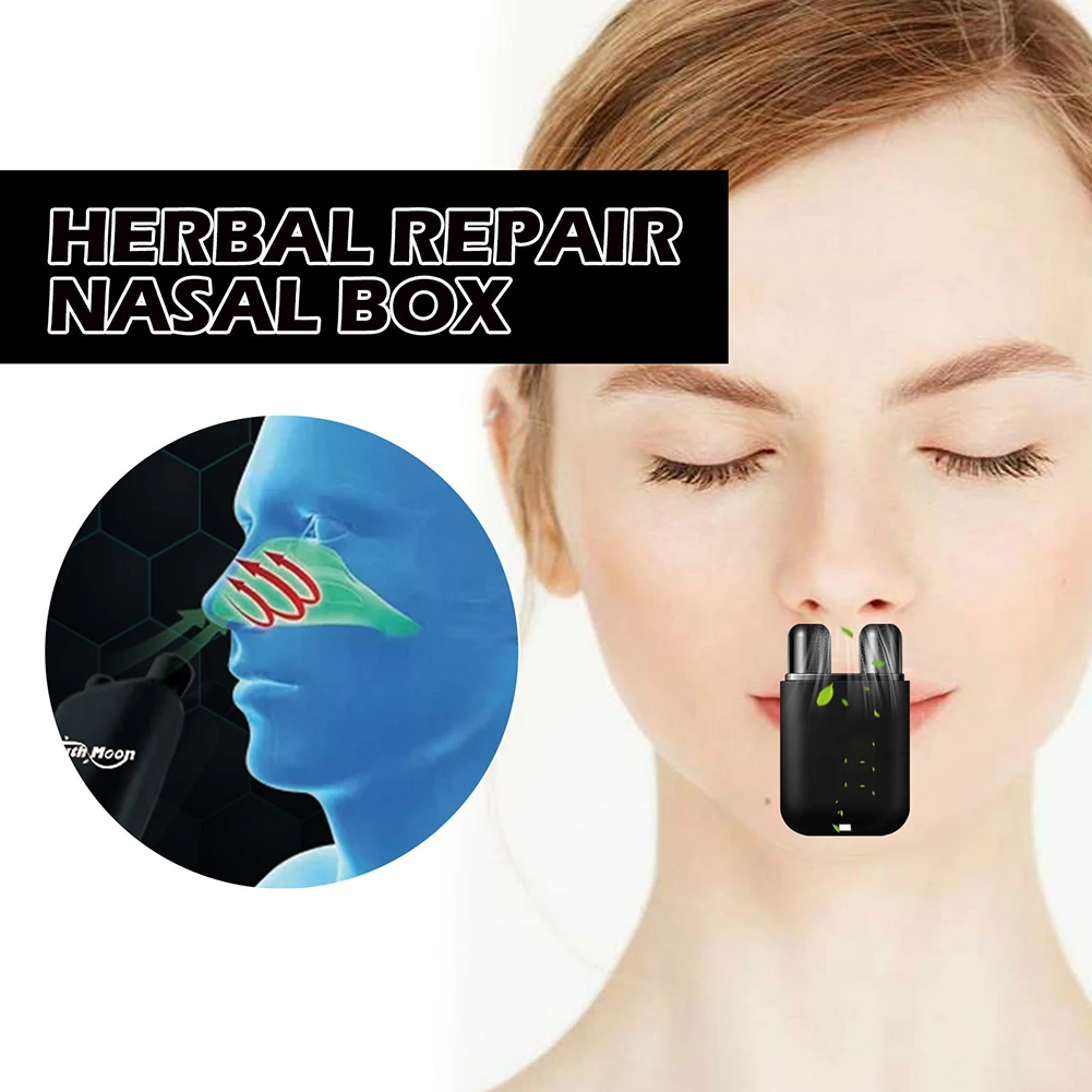 Herbal Repair Nasal Suction Box Relieve Nasal Discomfort Through Nose Nasal Cleansing Body Care Личная Oхрана