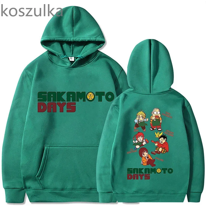SAKAMOTO DAYS 2025 Hoodies Aesthetic New Anime Print Sweatshirts Unisex Autumn Winter Hip Hop Tops Mens Gothic Harajuku Clothes 6