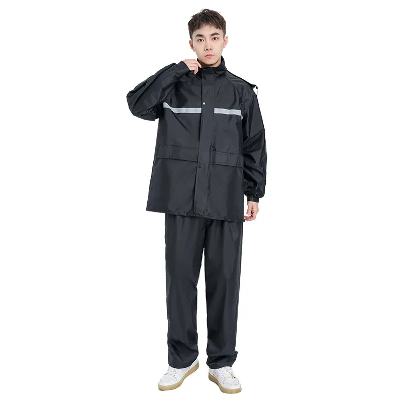 Motorcycle Raincoat Suit Rainstorm Prevention Jacket Pants Camping Hiking Fishing Raincoat Moto Motorcyclist Rider Rain