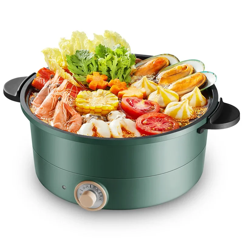 6L Household Electric Heating Pot 220V Induction Cooker 1600W Separate  Plate Detachable Hot Slow DHG-C60D1
