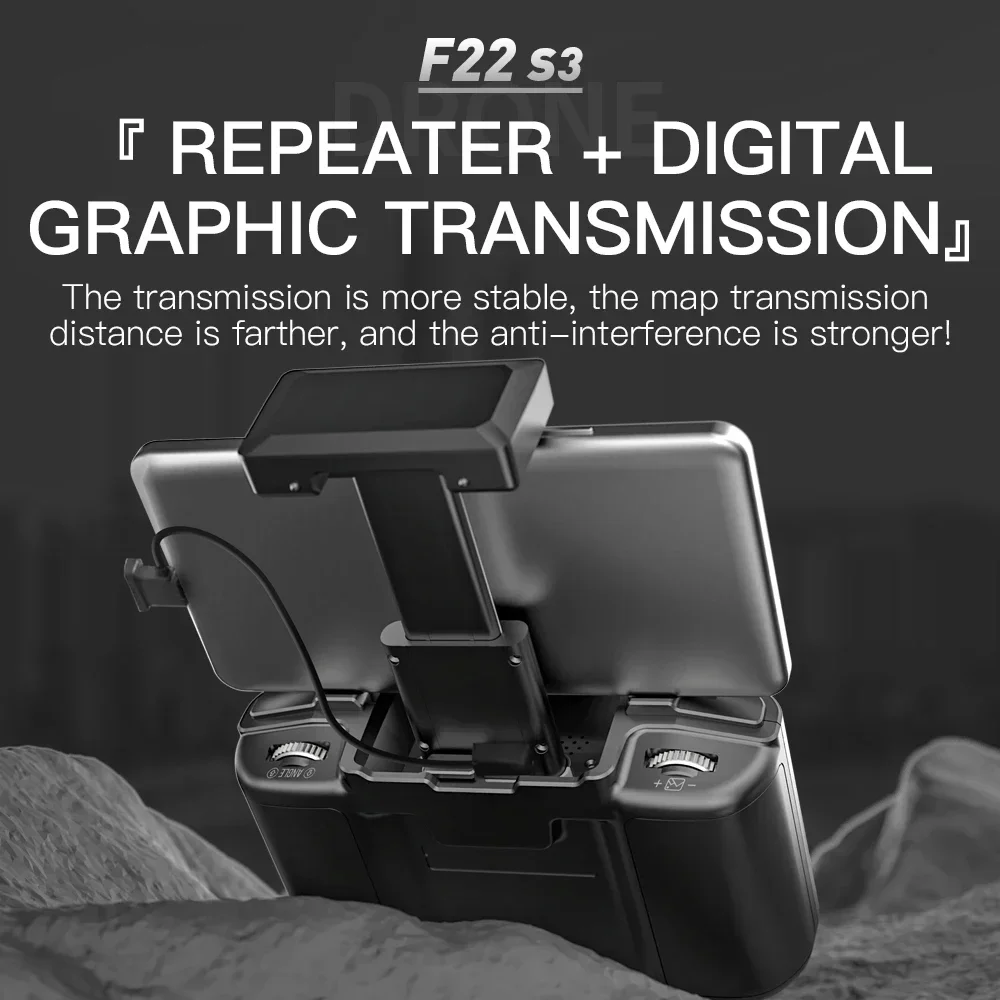Drone pliable 4K HD replié dans sa mallette de transport, compact et facile à emporter.