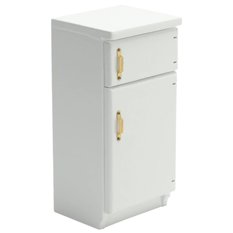 

1:12 Кукольный домик Миниатюрная модель холодильника Праздничная вечеринка Украшение Игрушка Орнамент для школьника детского