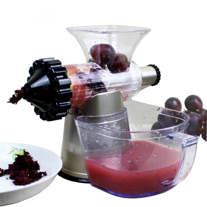 Hand wheatgrass Juicer ,manual Auger Slow Juice Fruit ,Vegetables ,orange  juice extractor machine Apple juicer machine