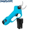 8603 28mm Swansoft cortador de grama portátil recarregável, tesoura poda eletrica, aparador de grama 5