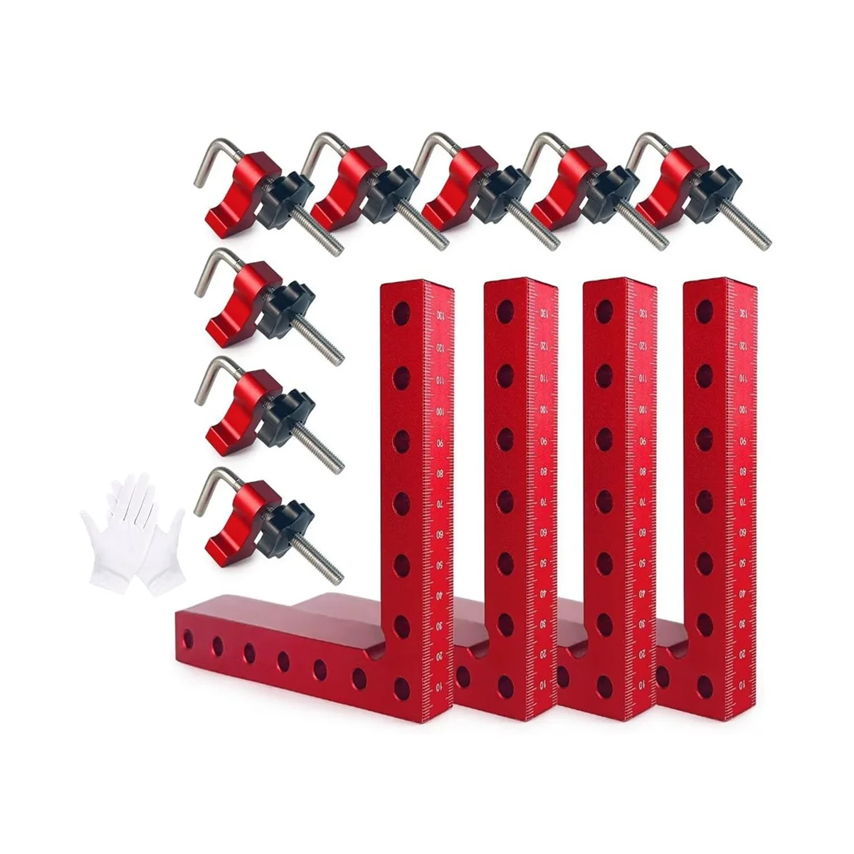 

Угловой зажим 90 градусов-прямоугольный зажим для деревообработки, 4 упаковки, 5,5 дюйма, угловой зажим из алюминиевого сплава, инструменты для обработки дерева