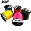 JOF 4x Braided 300M 500M 1000M PE Fishing Line Multifilament Smooth Fishing Line for Fishing Lure Bait Carp Fish 10-80LB 4