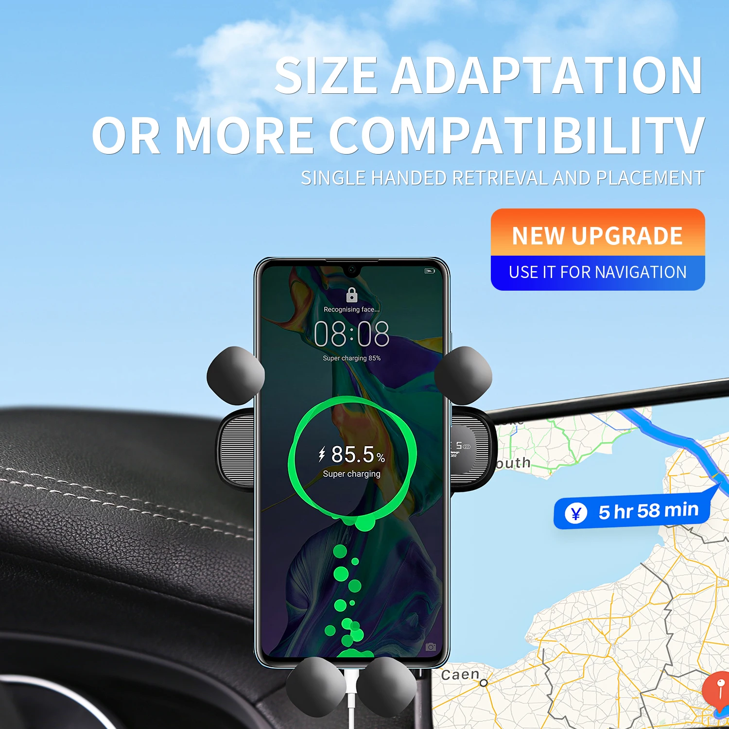 BMW 3 시리즈 G20 G21 2020-2022 모델용 차량용 휴대폰 거치대용 스냅온 베이스 (2021년 페이스리프트 II 320i는 호환되지 않음)