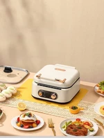 ~L Frying and Baking Steam Cooker Kitchen Multi-Functional Non-Stick 2.5L Electric Roaster Pan plus-Sized Deepening Pancake 2