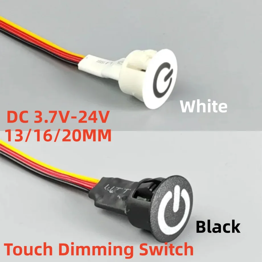 รูปสินค้า สวิตช์หรี่ไฟสัมผัส ควบคุมไฟฟ้า DC5V-24V สมาร์ทโฮม