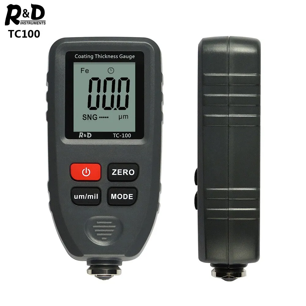 Paint Thickness Gauge 1 Coating High Precision Iron Aluminum Dual Use Automotive Paint Film Tester