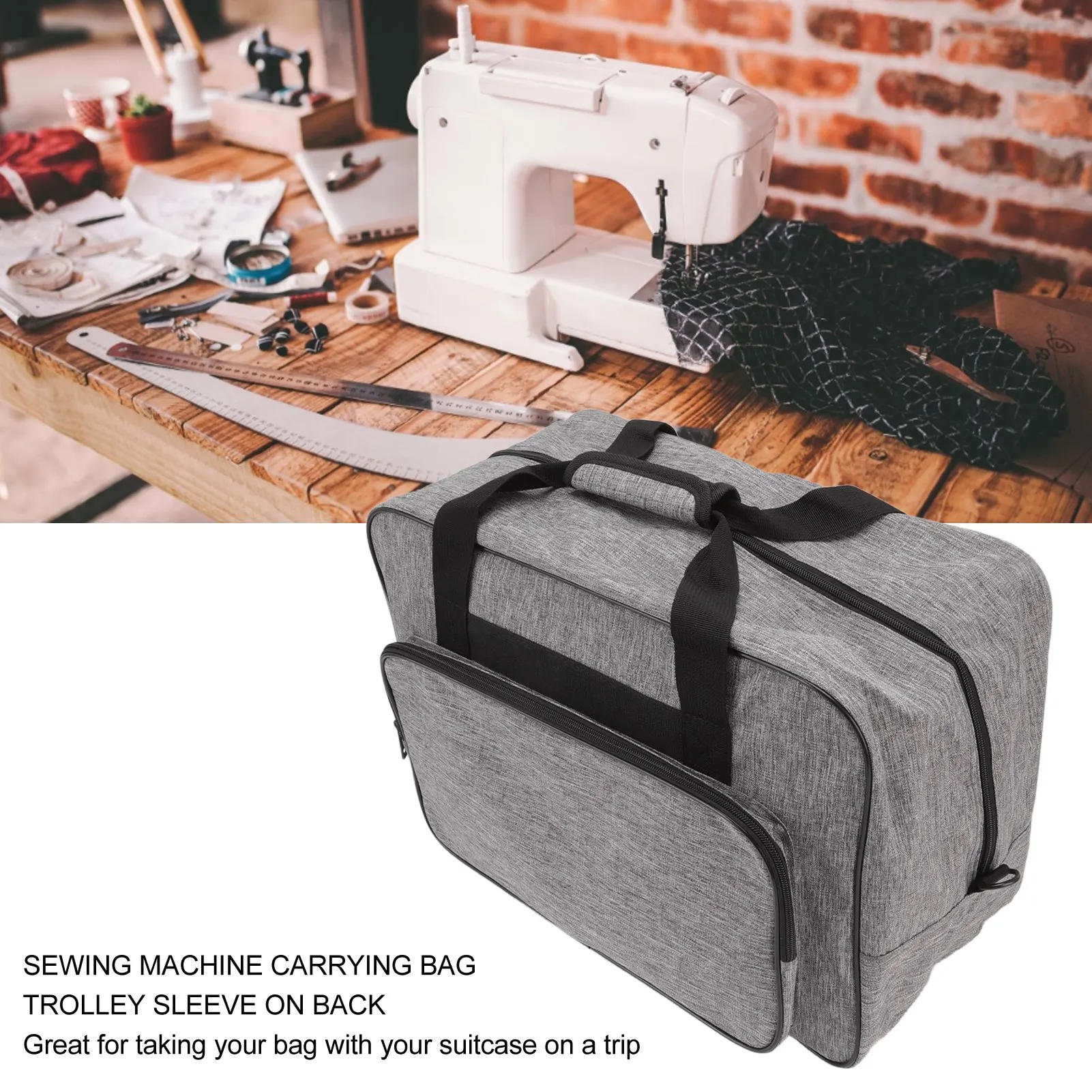 Sewing Machine Bag Sewing Machine Storage Bag Portable Tote Carrying Handbag