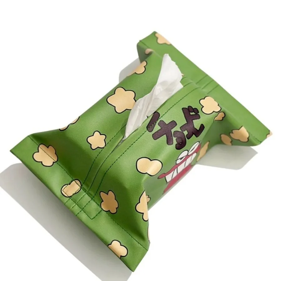 Storage Box Cartoon Crayon Shinchan Crocodile Biscuit Tissue Sitting Room Car Desktop Drawer Stationery
