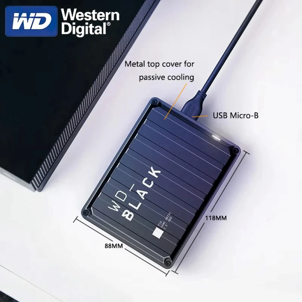   WD    ϵ ũ,  ̺, PS4, PS5, Xbox One, PC,  , 2.5 ġ, 2TB, 4TB, 5TB, P10