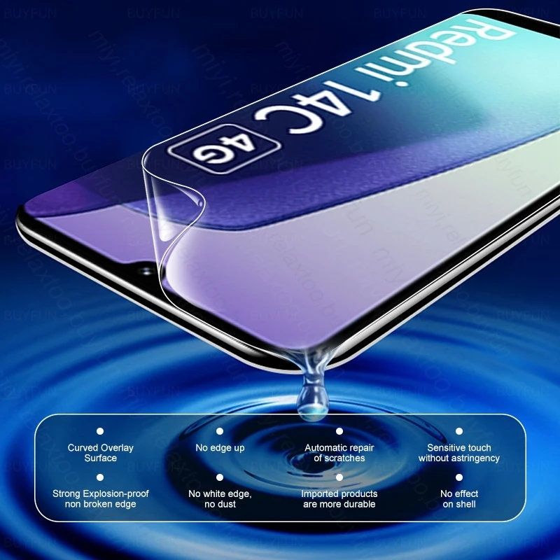 6-in-1 Camera Glass & Hydrogel Film Screen Protector Case