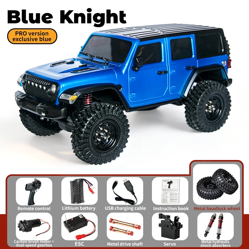 C8801 Pro 4WD RC Car 1/18 Scale Model 4x4 Off-road Remote Control