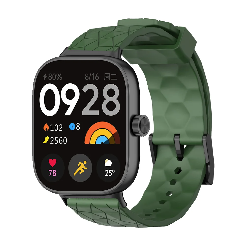 Silicone Sports Strap for Smart Watches - Versatile Watchband Bracelet Accessories