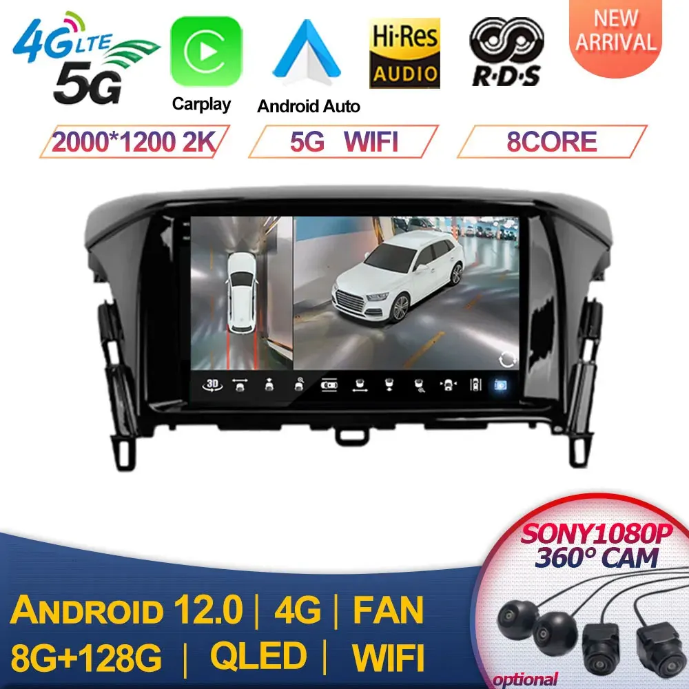 For Mitsubishi Eclipse Cross 2018 2019+ Car Radio Stereo Multimedia