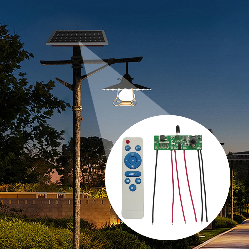 3.2V 3.7V Solar Street Light Control Panel Circuit Board with Remote Control Solar Light Circuit Board