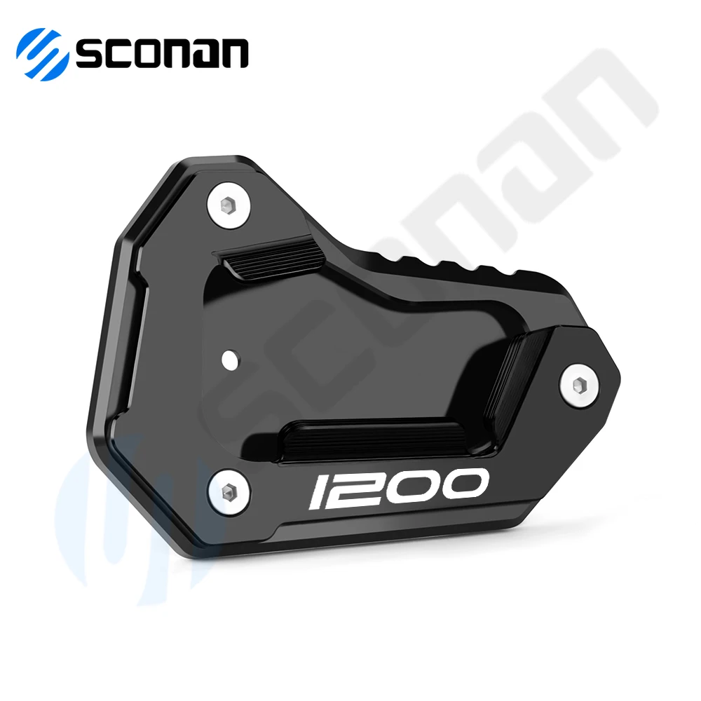 Tiger Explorer XCa Tiger 1200 XR XRT XRX XCX 2015 - 2025 오토바이 액세서리 풋 킥스탠드 사이드 스탠드 확장 패드