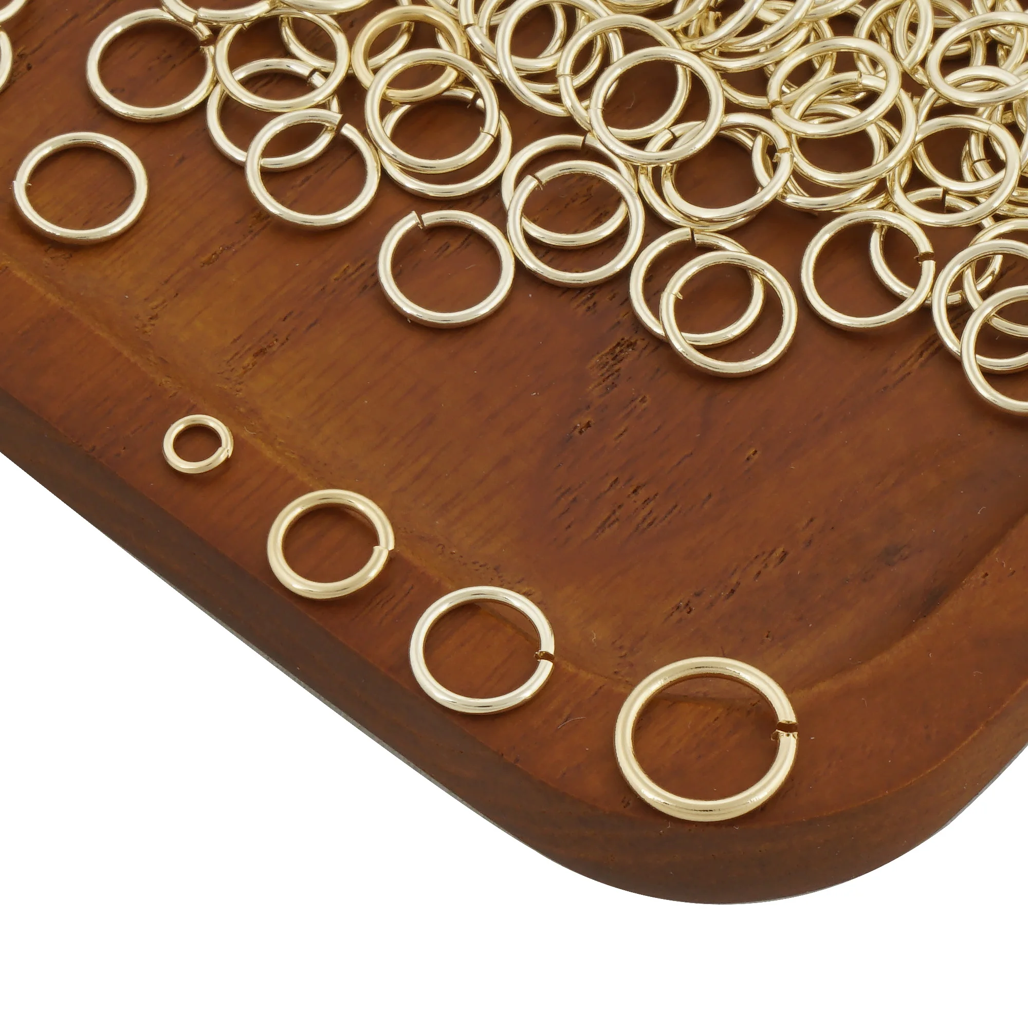 Rosé gouden sieraden box 660 onderdelen - Kralenwinkel Albertien