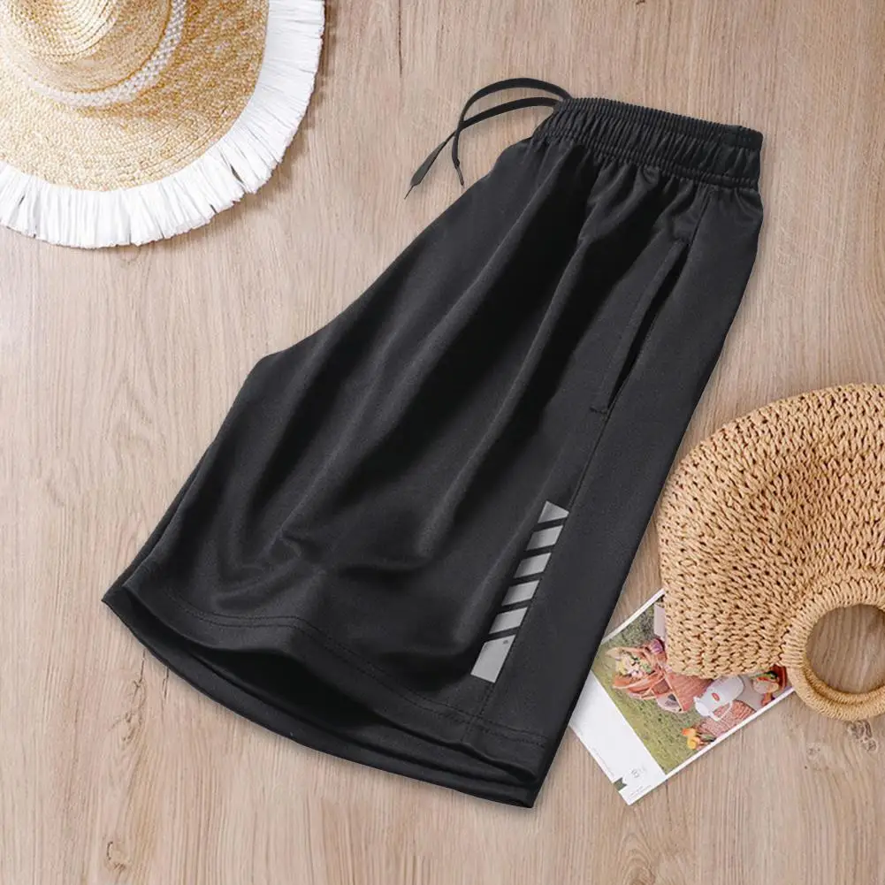 Men Run Shorts Patchwork Training Shorts Zipper Pockets Gym Sports Quick Dry Short Casual 2022 New Summer Fitness Shorts patchwork sporty suits 2 pieces casual tracksuits crew neck sleeveless zipper front tank tops elastic gym workout mini shorts