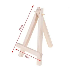 Clear Acrylic Adjustable Display Easel and Stand (7x12cm)
