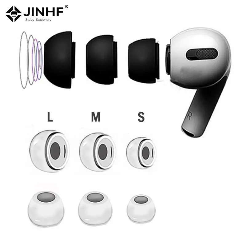 Auricolari In Silicone Morbido Custodia Per Auricolari Custodia Per Tappi Per Le Orecchie Per Airpods Pro Auricolari Per Tappi Per Le Orecchie Tappi P