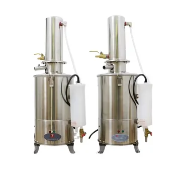 IKEME Industrial Water Distiller Machine 5/10/20L Stainless Steel Distilled Deionize Water Purifying Machine Pure water maker 5