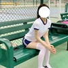 Japanese College Physical Education Sports School JK Uniform Gym Set Volleyball T Shirt Shorts Girl Women Jersey Gymnastics Suit 1