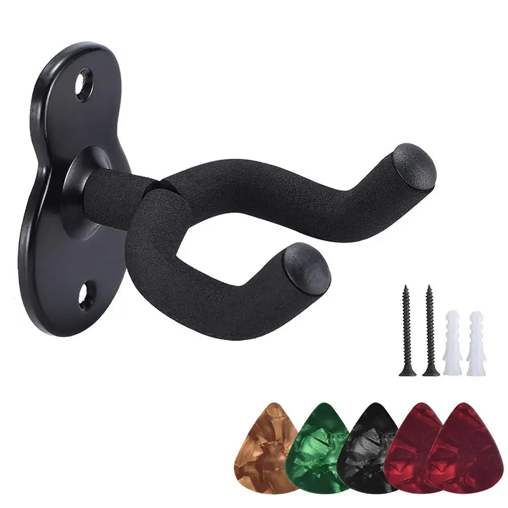 

Guitar Wall Mount Hooks Stand Musical Instruments Hook Holder Guitar Stand For Acoustic Electric Bass Guitar Ukulele