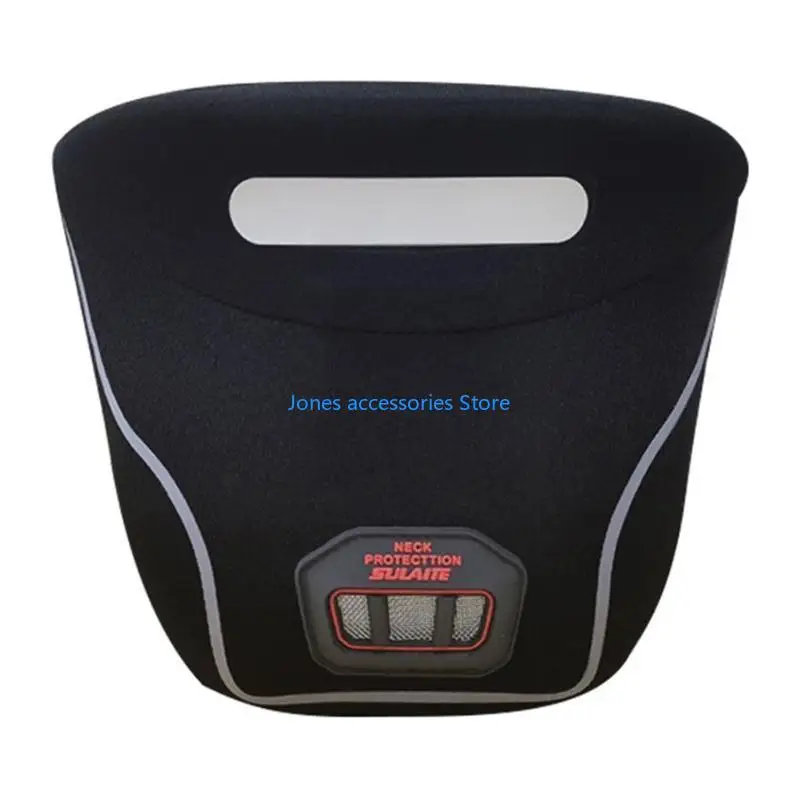 오토바이 라이더를 위한 W8KD 목 안전 장비 모토크로스 목 지원 충돌 방지 액세서리 통기성 컴포트 넥 브레이스